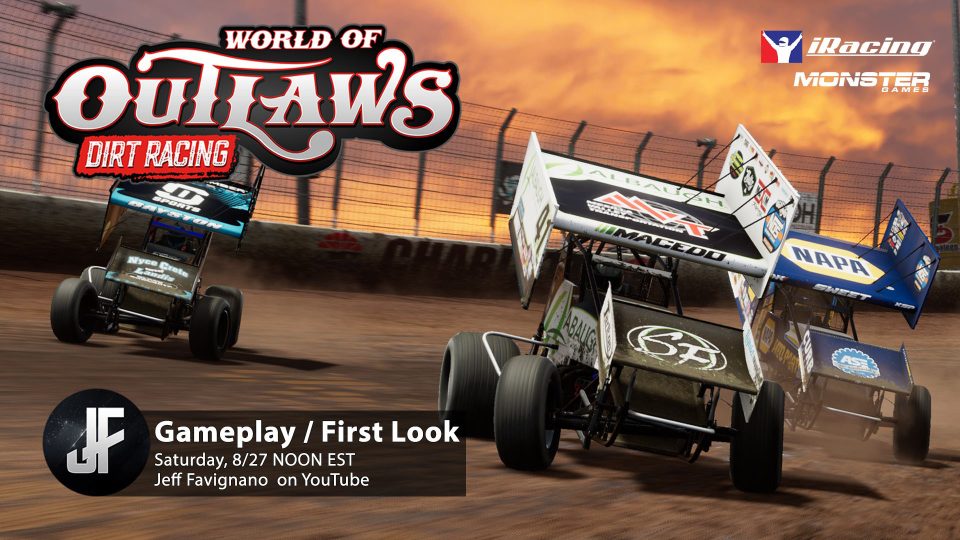 Jeff Favignano’s First Look at World of Outlaws: Dirt Racing